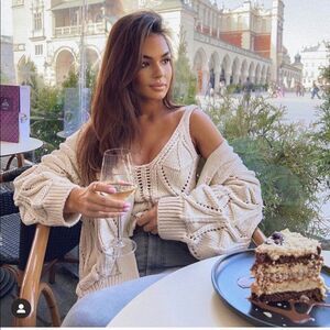 ZARA OPENWORK KNIT TOP